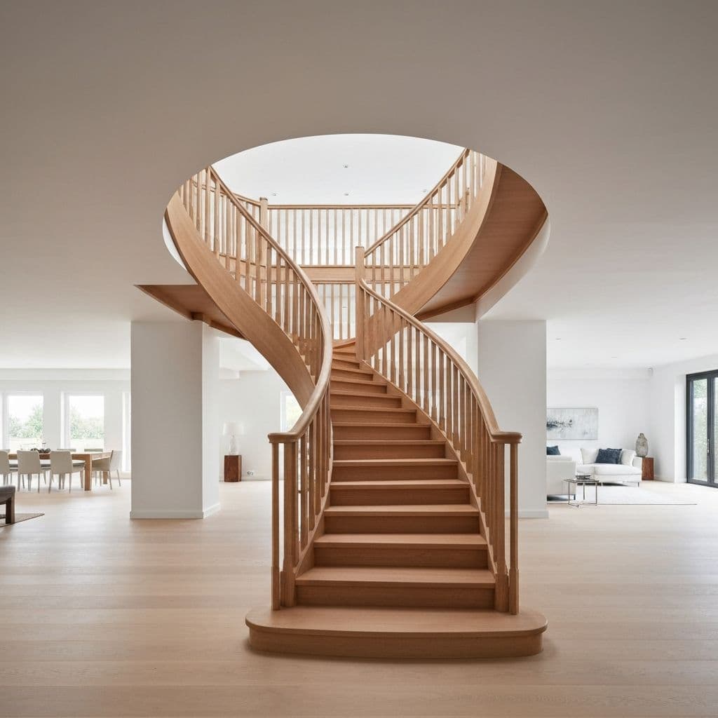 П-образная с площадкой